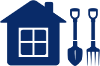 12630830-gardening-tools-icon-with-garden-house