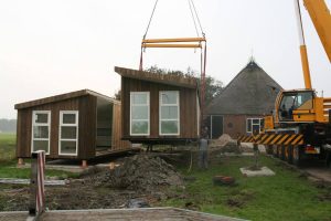 plaatsing mantelzorgwoning in aalsum